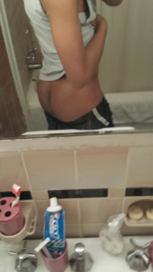 Hot Black Teen Boy Ass Selfic